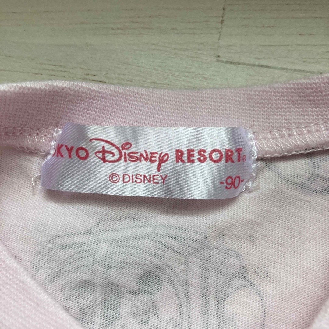 Disney(ディズニー)のゆゆゆ様専用　ディズニーリゾート　アトラクションTシャツ　90cm キッズ/ベビー/マタニティのキッズ服女の子用(90cm~)(Tシャツ/カットソー)の商品写真