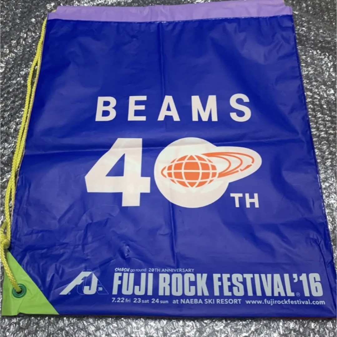 BEAMS(ビームス)のBEAMS フジロック 2016 ショッパー ビームス fuji rock レディースのバッグ(ショップ袋)の商品写真