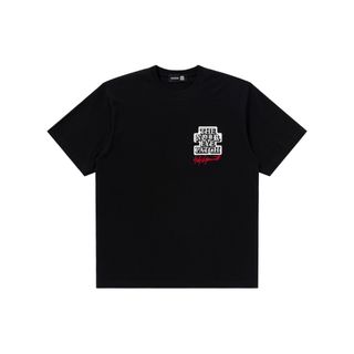 ヨウジヤマモト(Yohji Yamamoto)のBlackEyePatch x WILDSIDE TEE BLACK Mサイズ(Tシャツ/カットソー(半袖/袖なし))