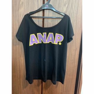 アナップ(ANAP)のANAP アナップ Tシャツ　Ｍ　タグなし新品　訳あり(Tシャツ(半袖/袖なし))