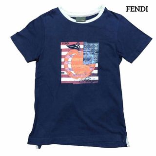 美品✨FENDI ビーズ装飾 Tシャツ