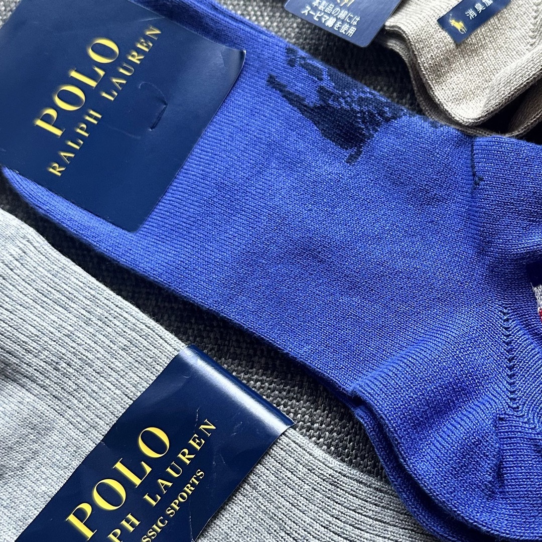 POLO RALPH LAUREN(ポロラルフローレン)のchokiさん専用　ソックス6点セット メンズのレッグウェア(ソックス)の商品写真