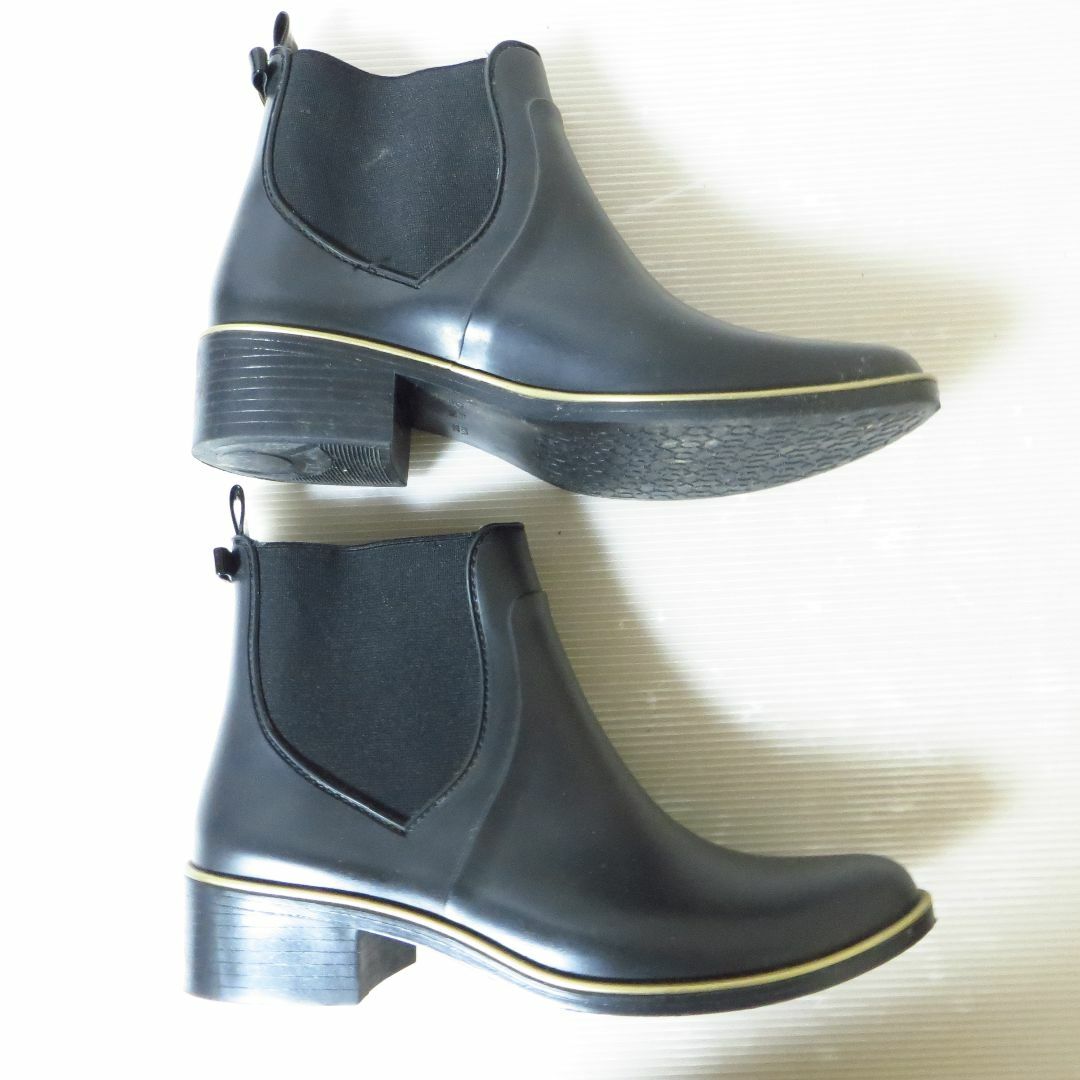 kate spade new york(ケイトスペードニューヨーク)の美品 ケイトスペードニューヨーク サイドゴアブーツ レインシューズ 約24.5㎝ レディースの靴/シューズ(ブーツ)の商品写真