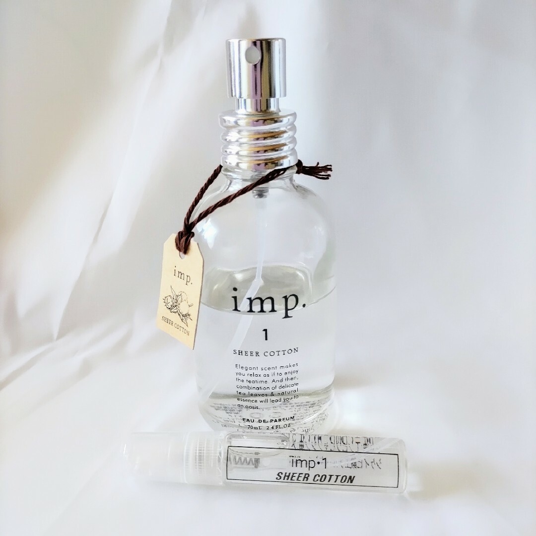 imp(インプ)のインプ imp1 シアーコットン オードパルファン5ml コスメ/美容の香水(ユニセックス)の商品写真