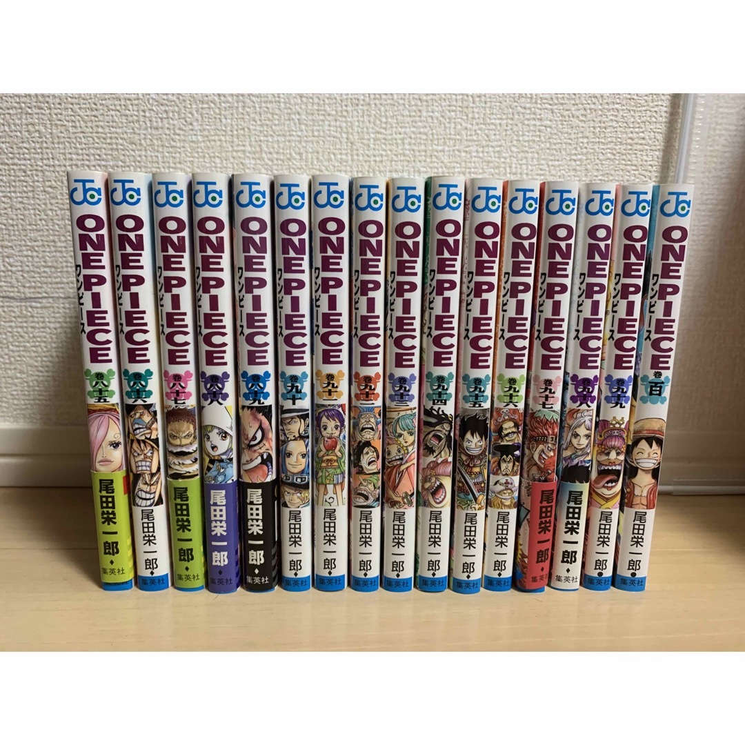 ONE PIECE(ワンピース)のワンピース　漫画　ONE PIECE 85巻〜100館　八十五巻〜百巻 エンタメ/ホビーの漫画(少年漫画)の商品写真