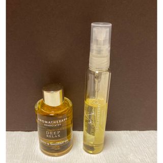 アロマセラピーアソシエイツ(AROMATHERAPY ASSOCIATES)のAROMATHERAPY リラックス　バス＆シャワーオイル　ミスト　2点セット(アロマオイル)