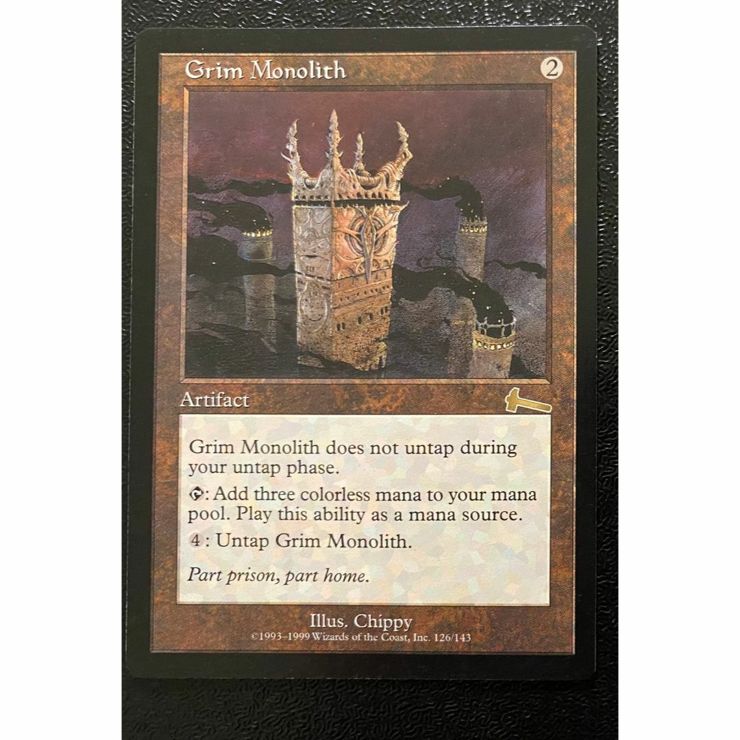 MTG 厳かなモノリス/Grim Monolith (英 ULG) A