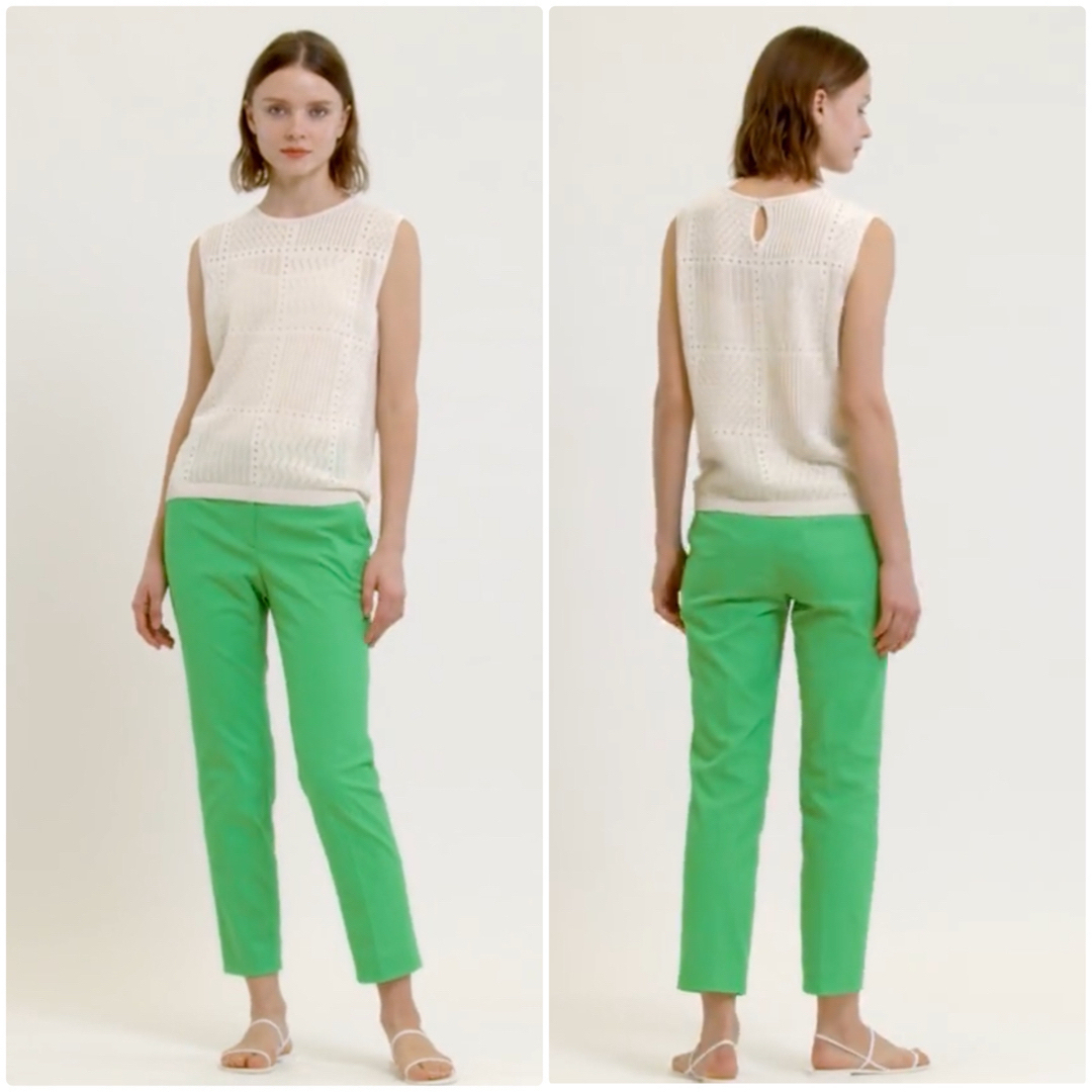 theory luxe 23SS パンツ Ariosa Carol 2 グリーン | www.nov-ita.fr