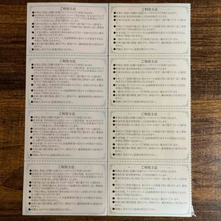 ☆名鉄グループホテル割引券8枚セット⚫︎レストラン割引⚫︎送料無料