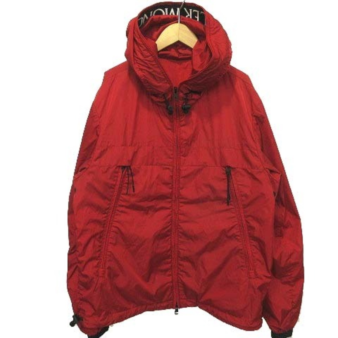 MONCLER(モンクレール)のモンクレール パーカー  マセロー ナイロンジャケット カジュアル L相当 赤  メンズのトップス(パーカー)の商品写真