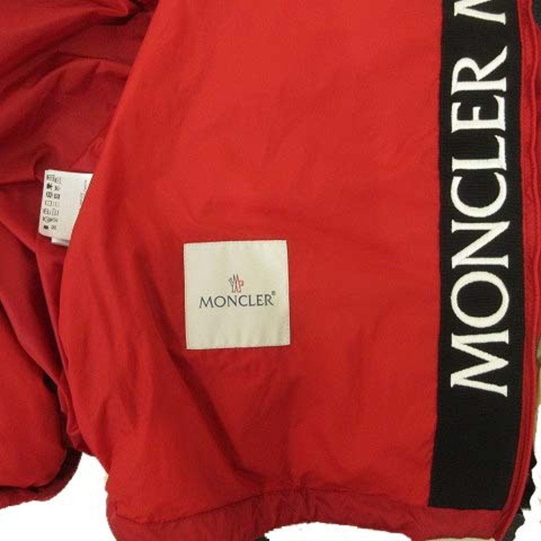 MONCLER(モンクレール)のモンクレール パーカー  マセロー ナイロンジャケット カジュアル L相当 赤  メンズのトップス(パーカー)の商品写真