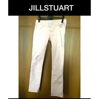 ジルスチュアート(JILLSTUART)のJILL STUART   ピンク系　スキニーパンツ　Mサイズ(スキニーパンツ)