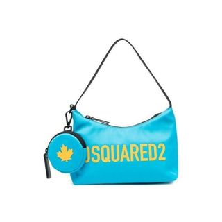 ディースクエアード(DSQUARED2)のDSQUARED2 ディースクエアード ハンドバッグ ショルダーバッグ ブルー(ハンドバッグ)