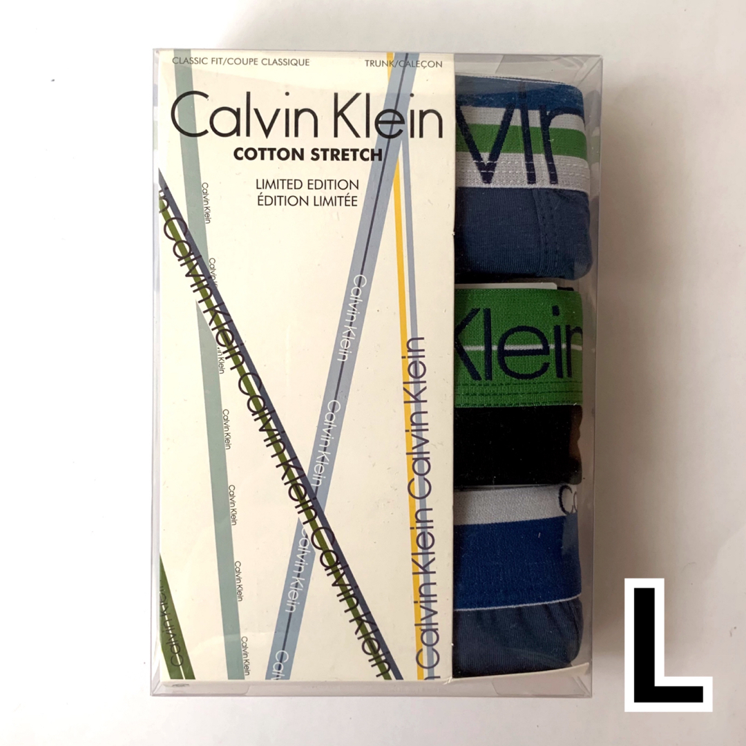 Calvin Klein ボクサーパンツ Lサイズ 3枚セット 最短発送