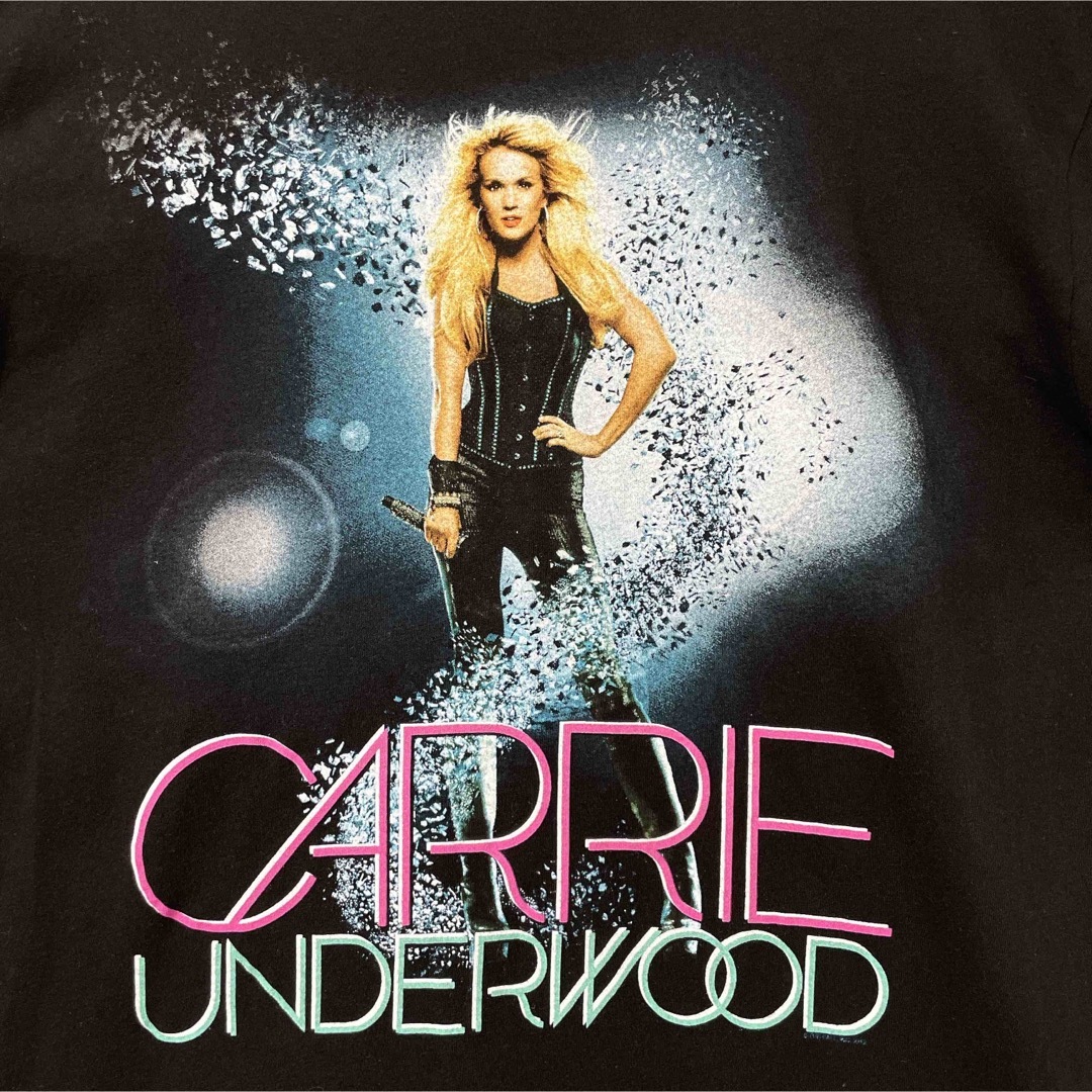 CARRIE UNDERWOOD ミュージックtシャツ 両面プリント 海外古着の通販