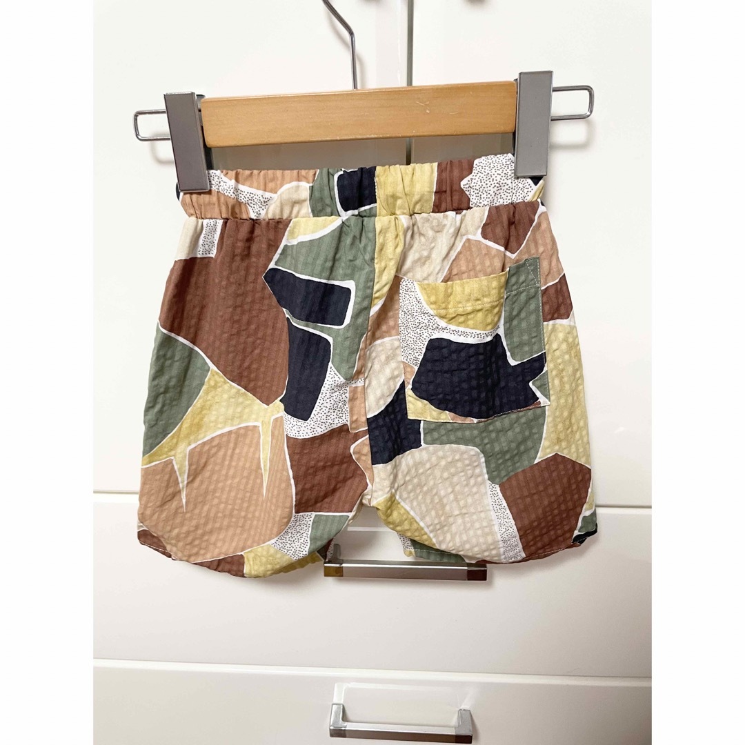 ZARA KIDS(ザラキッズ)の新品 zaraザラ プリントテクスチャーパンツ 110cm キッズ/ベビー/マタニティのキッズ服男の子用(90cm~)(パンツ/スパッツ)の商品写真