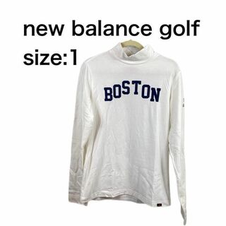 ニューバランスゴルフ(new balance golf)のnew balance golf ロングネックシャツ サイズ１（M）(Tシャツ(長袖/七分))