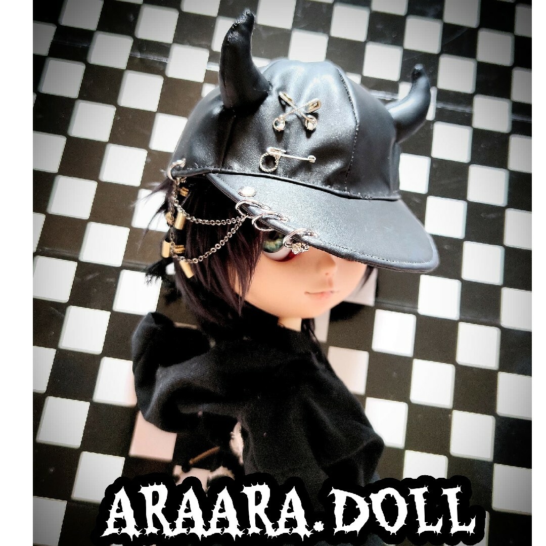 ARAARA.DOLL 　ネオブライス　デビルキャップ　キャップ　帽子　ドール服