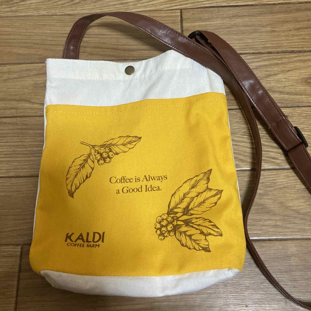 KALDI(カルディ)のカルディ★サコッシュ　ショルダーバッグ レディースのバッグ(ショルダーバッグ)の商品写真