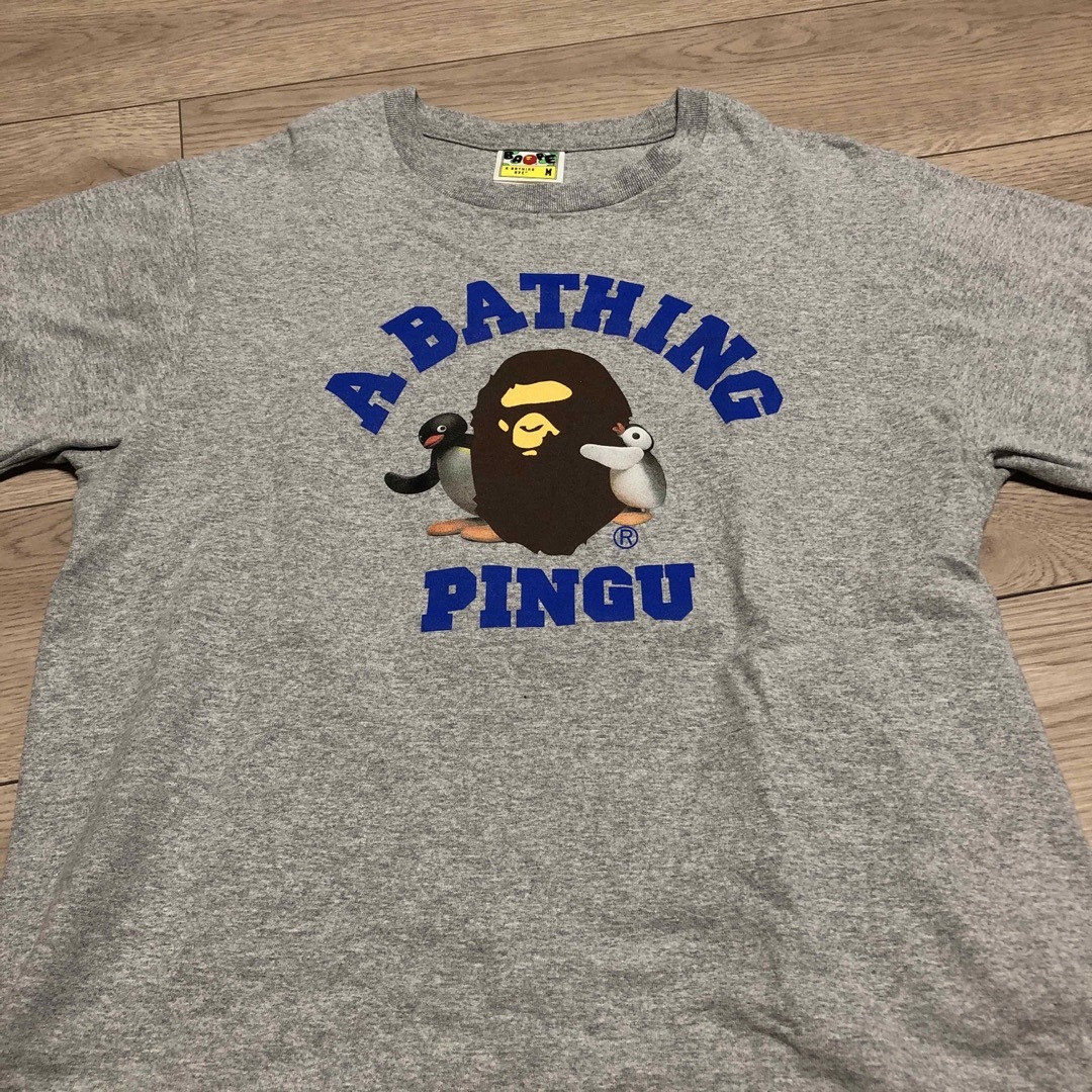 Ape PINGU コラボTシャツ