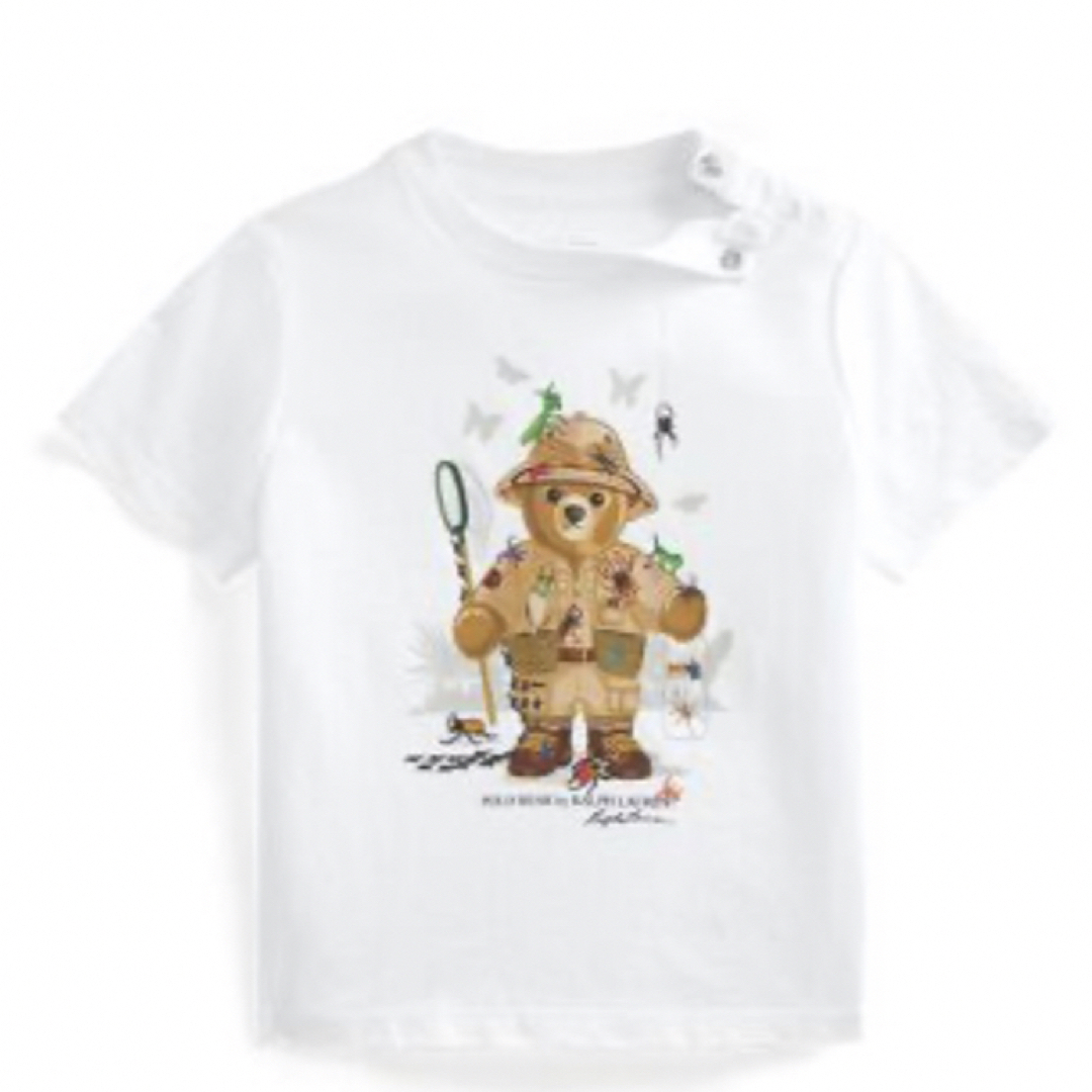 【未使用品】Polo ベア コットン ジャージー Tシャツ　12M 80