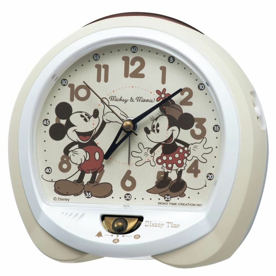 セイコークロック 目覚まし時計 置き時計 キャラクター ディズニーミッキーマウス 置時計