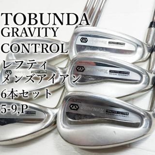 TOBUNDA トブンダ 左利き レフティ メンズ ゴルフ 初心者 6本セットの ...