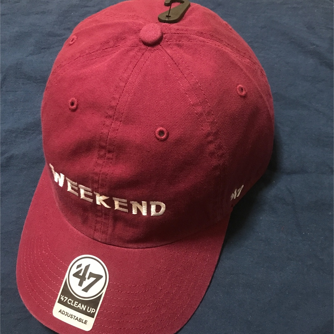 47 Brand(フォーティセブン)の47  WEEKEND  バーガンディ　キャップ　帽子 メンズの帽子(キャップ)の商品写真