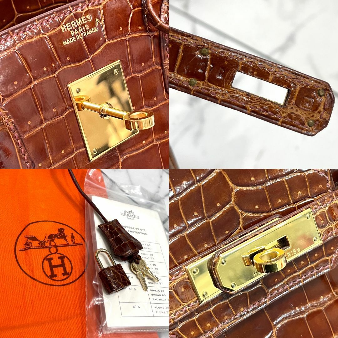 Hermes(エルメス)のHERMES エルメス バーキン30 ポロサス ミエル レディースのバッグ(ハンドバッグ)の商品写真