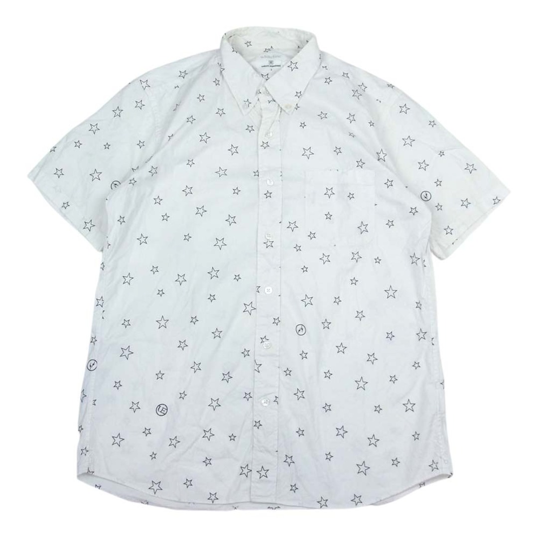 uniform experiment ユニフォームエクスペリメント 15SS UE-150083 S/S STAR B.D SHIRT スター ボタンダウン 半袖 シャツ ホワイト系 3