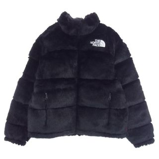 シュプリーム(Supreme)のSupreme シュプリーム ダウンジャケット 20AW ND92001I × THE NORTH FACE ノースフェイス Faux Fur Nuptse Jacket フェイク ファー ヌプシ ダウン ジャケット ブラック系【中古】(その他)