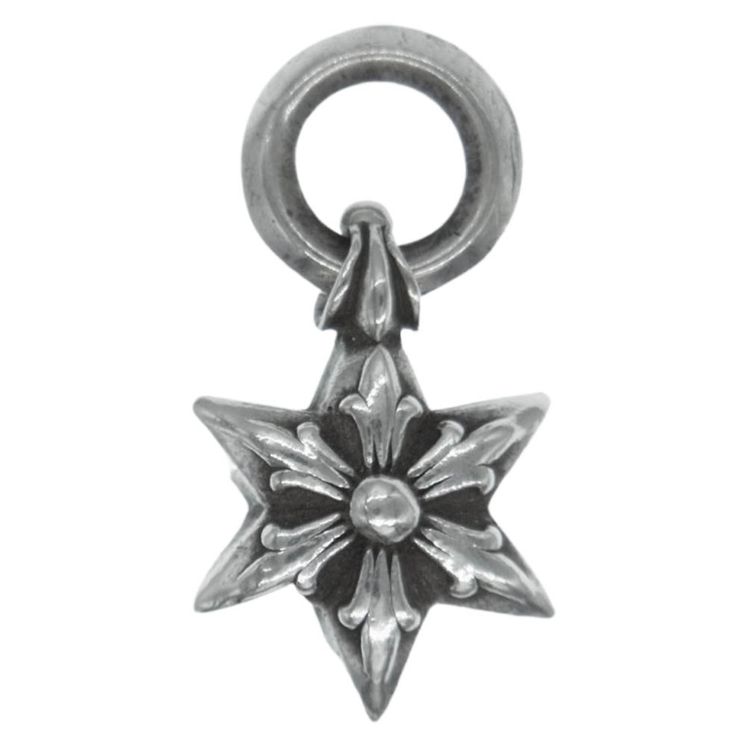 CHROME HEARTS クロムハーツ（原本無） ペンダントトップ STAR CHARM 6ポイント スター チャーム ペンダント シルバー系その他