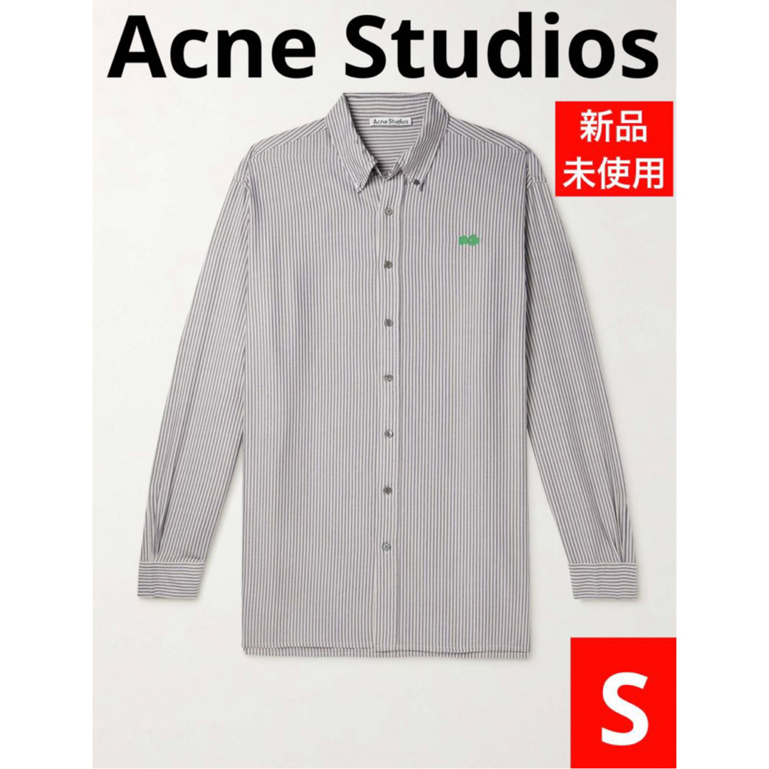 Acne Studios Men's Blue Striped Shirt S