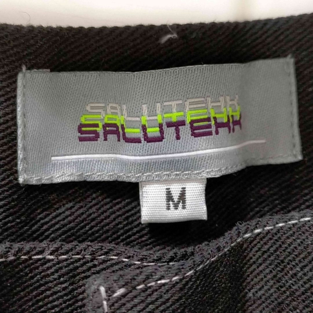 SALUTE(フメイ) ペイズリー パラシュートパンツ ボンテージ メンズ メンズのパンツ(デニム/ジーンズ)の商品写真