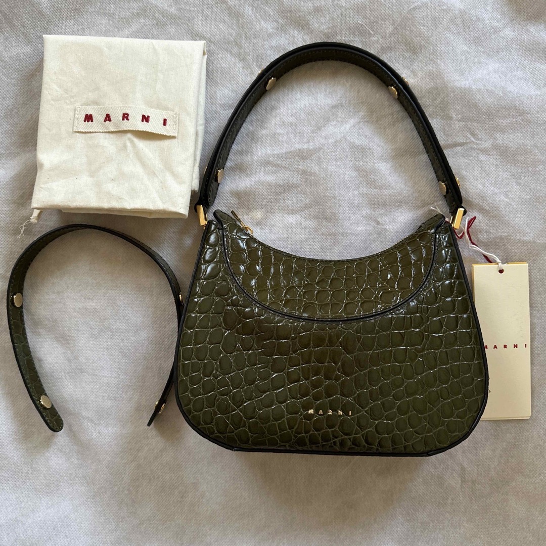 Marni   新品未使用 マルニ ミラノホーボーミニバッグの通販 by