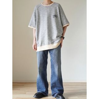 ギャップ(GAP)の 00s OLD GAP 半袖 スウェット オールドイングリッシュロゴ Tシャツ(Tシャツ/カットソー(半袖/袖なし))