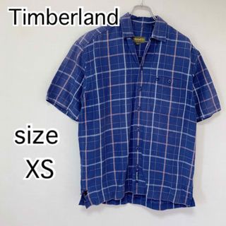 ティンバーランド(Timberland)のTimberland ティンバーランド　半袖　シャツ　チェック柄　XS(シャツ)