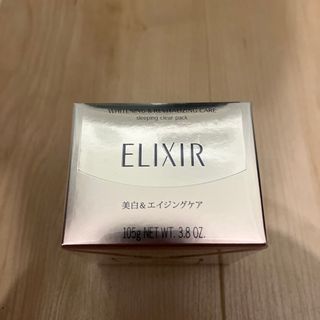 エリクシール(ELIXIR)のエリクシール スリーピングクリアパック C 薬用 美白ジェル エイジング ハリ((パック/フェイスマスク)