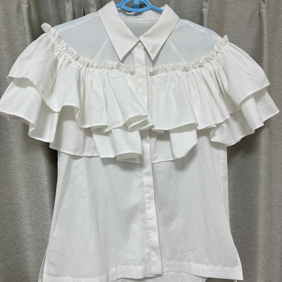 Bibiy. LYON FRILL SHIRT ホワイト 新品