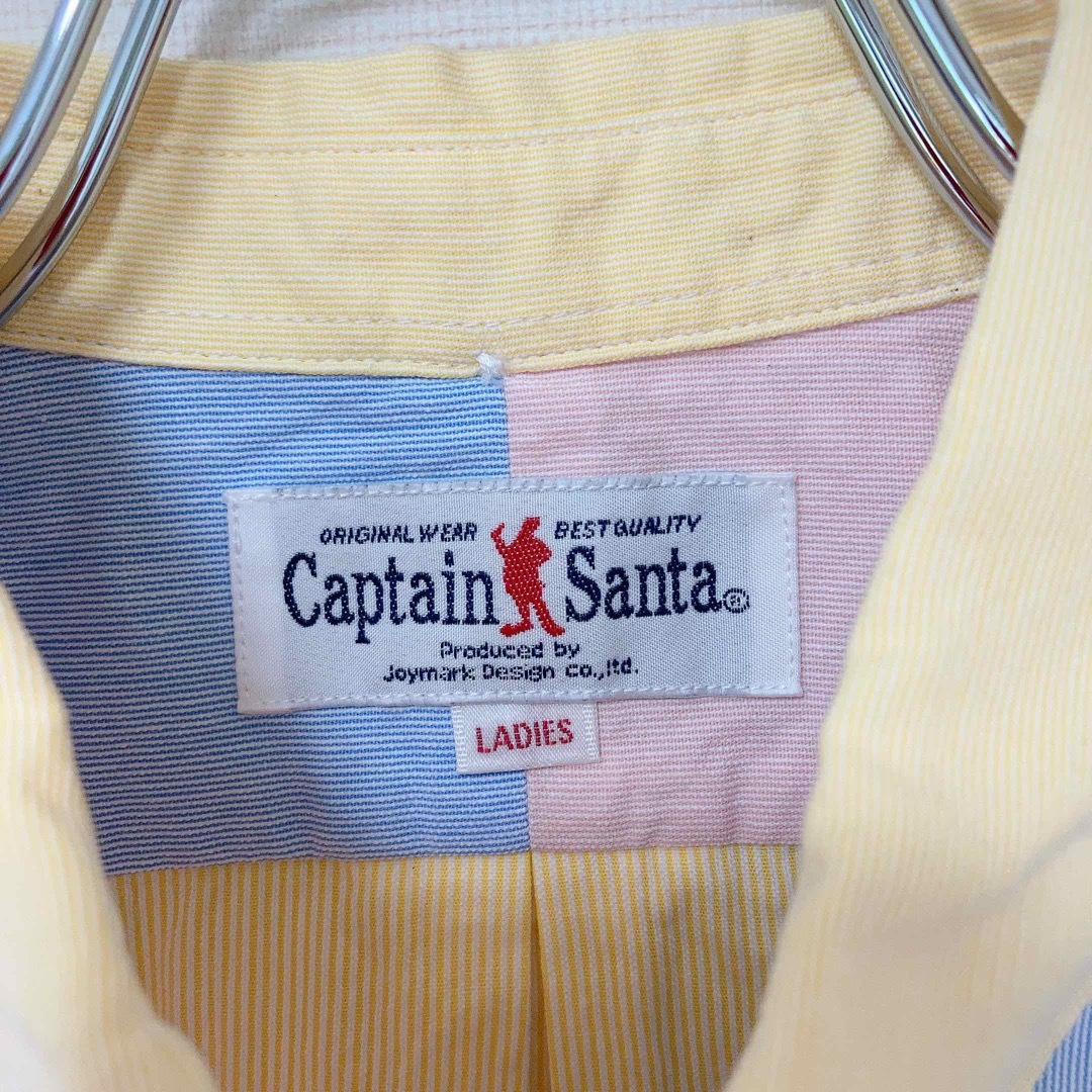 CAPTAIN SANTA(キャプテンサンタ)のCAPTAIN SANTA キャプテンサンタ　半袖　シャツ　ワンポイント レディースのトップス(シャツ/ブラウス(半袖/袖なし))の商品写真