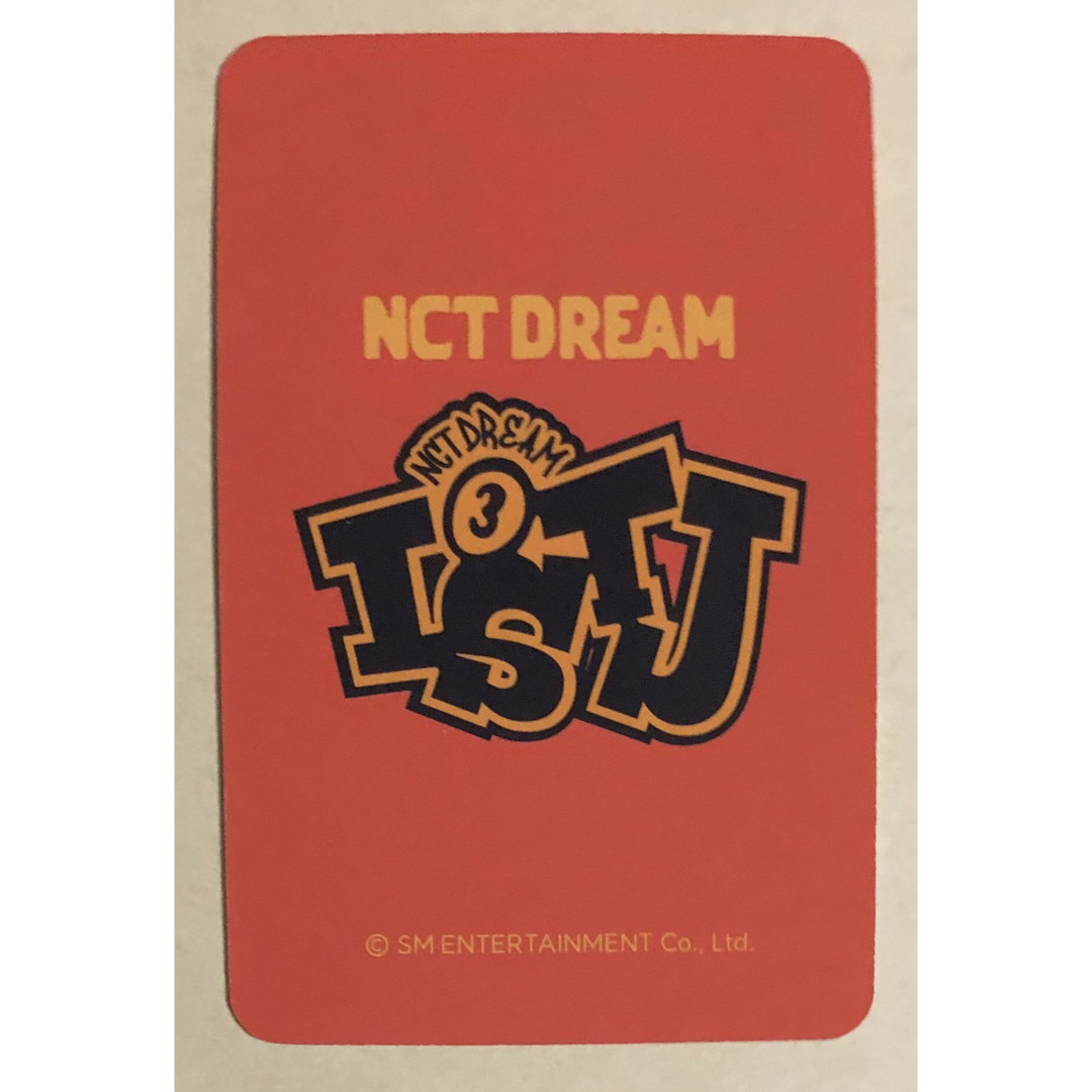 NCT DREAM マーク Mark ISTJ MMT 予約 特典 トレカ