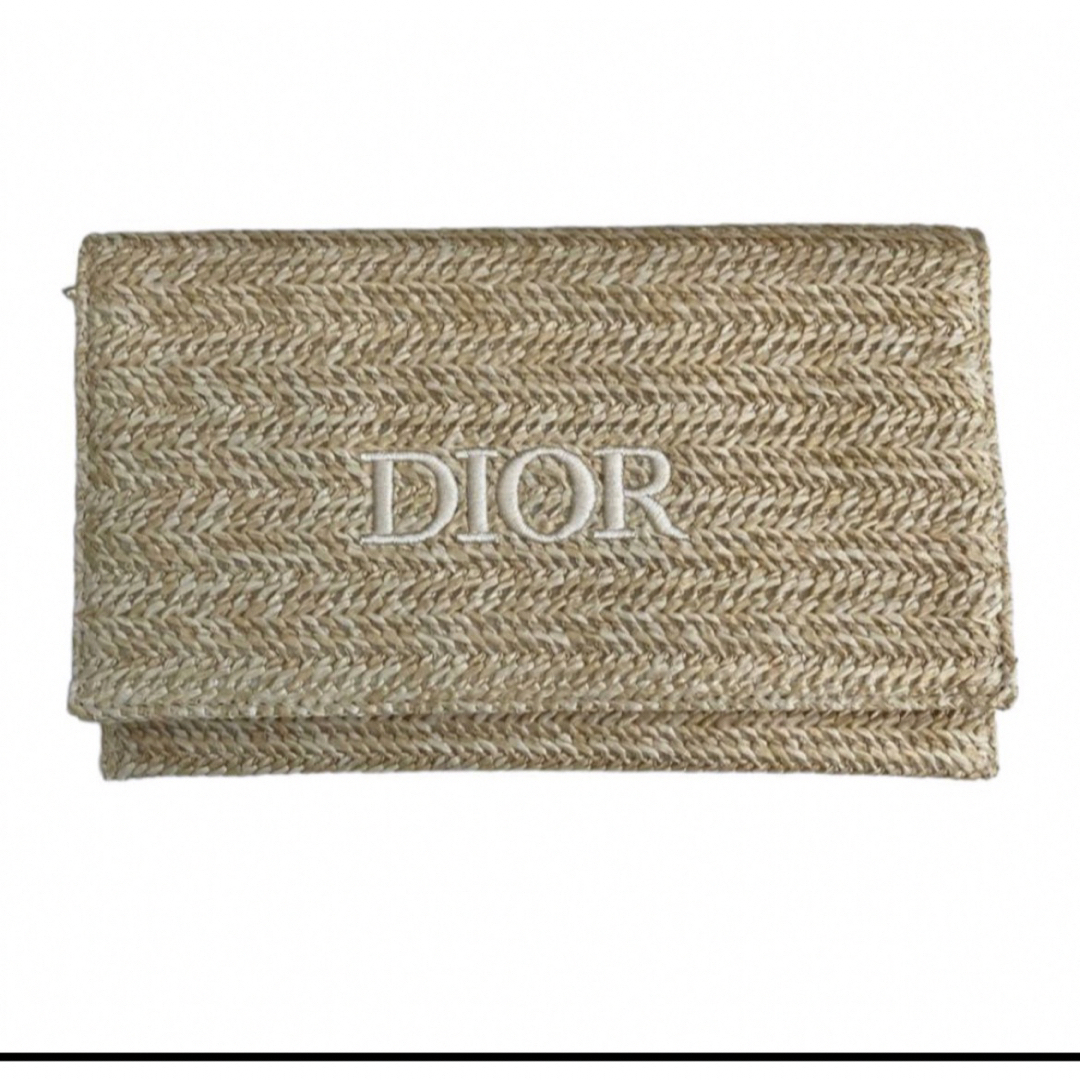 ラタンベージュ　DIOR ポーチ