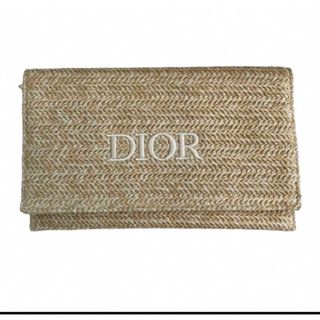 ディオール(Dior)のラタンベージュ　DIOR ポーチ(ポーチ)