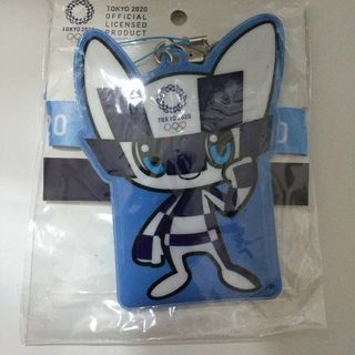 東京オリンピック2020 公式　ライセンス商品　ミライトワ　パスケース(キャラクターグッズ)