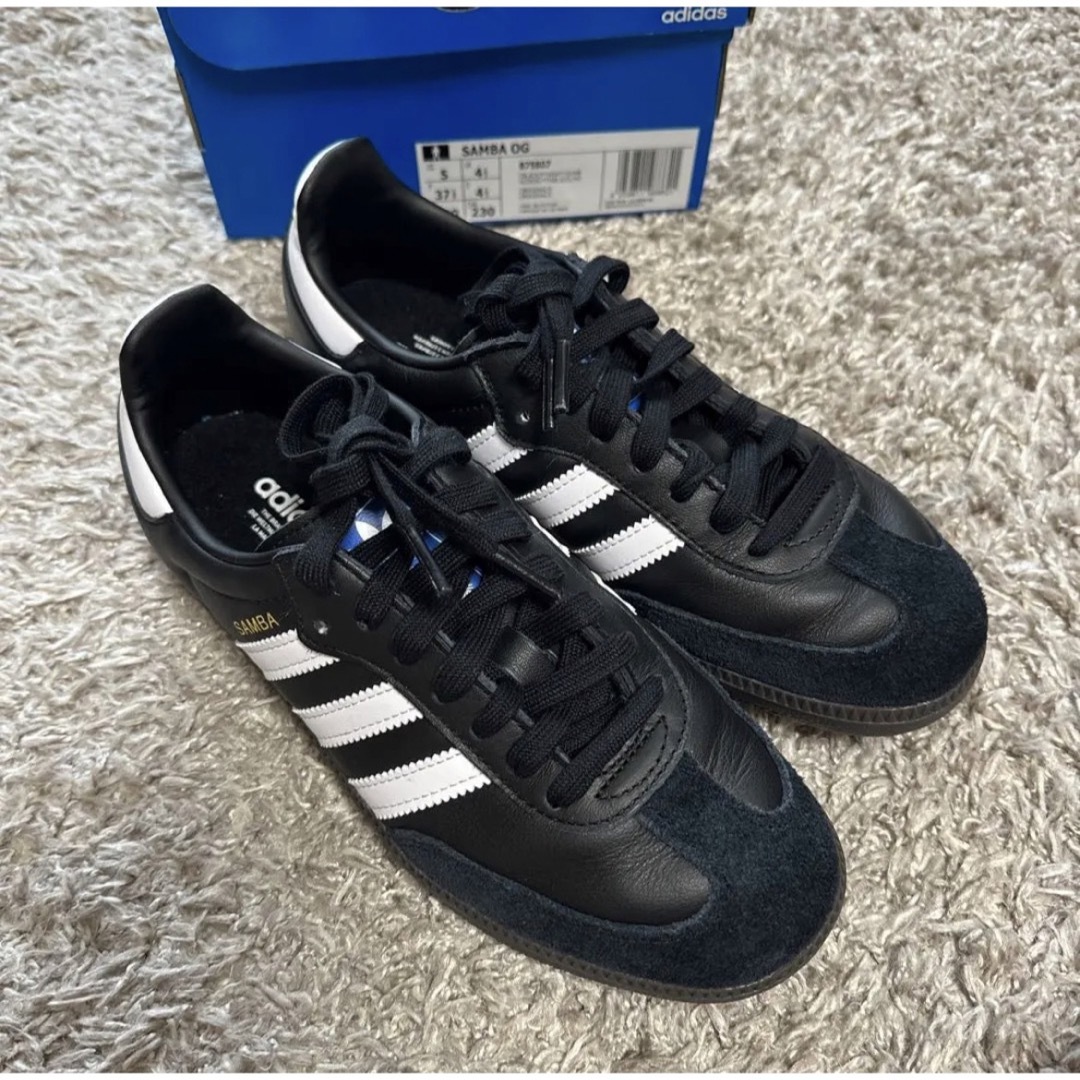 23.5cm adidas samba og ブラック アディダス サンバ - スニーカー