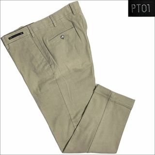 PT01 - J6380 美品 PT01 SLIMFIT ストレッチチノパン ベージュ 50の
