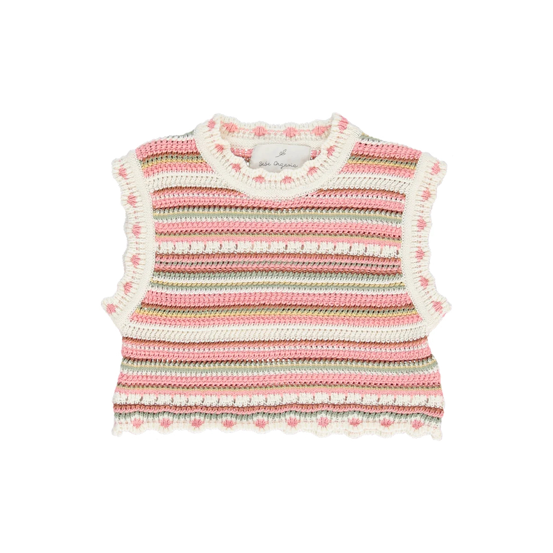 Bebe organic Paloma vest 6Y