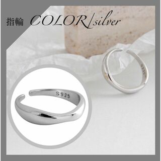 リング 男女兼用 指輪 シルバーリング シルバー925 フリーサイズ(リング(指輪))
