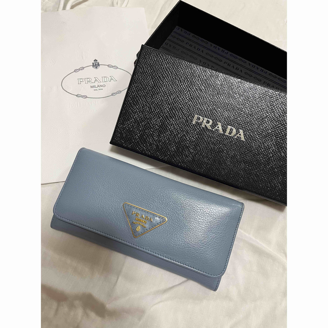 PRADA - PRADA 長財布 美品の通販 by たなかやよい's shop｜プラダなら ...