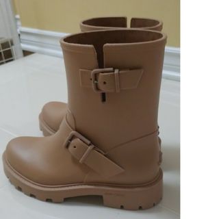 値下げJIMMY CHOO ジミーチュウ レインブーツ ベージュ-eastgate.mk
